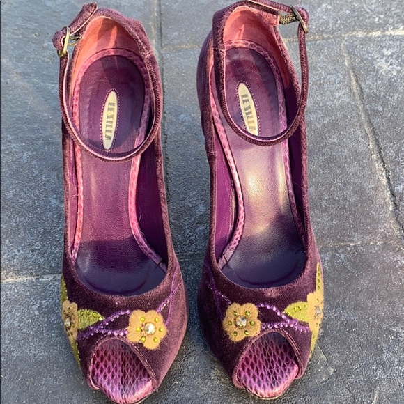 Le Silla beautiful purple heels - Picture 5 of 7